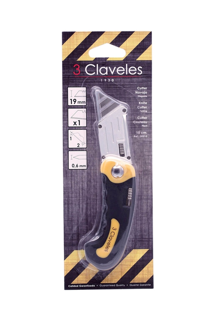 CUTTER NAVAJA PLEGABLE 10CM