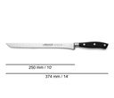 CUCHILLO JAMONERO ALVEOLADO