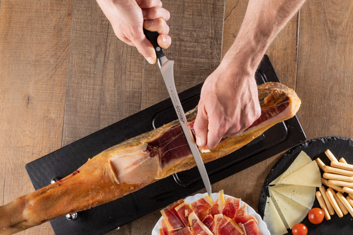 CUCHILLO JAMONERO (FLEXIBLE) 250MM SERIE MANHATTAN
