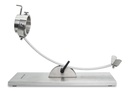 SOPORTE JAMONERO BASCULANTE INOX